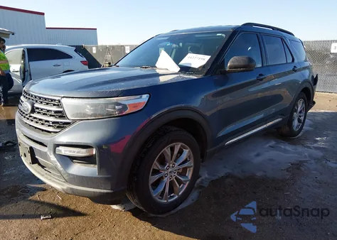2021 Ford Explorer Xlt из США, поврежденный, VIN 1FMSK7DH3MGB43447